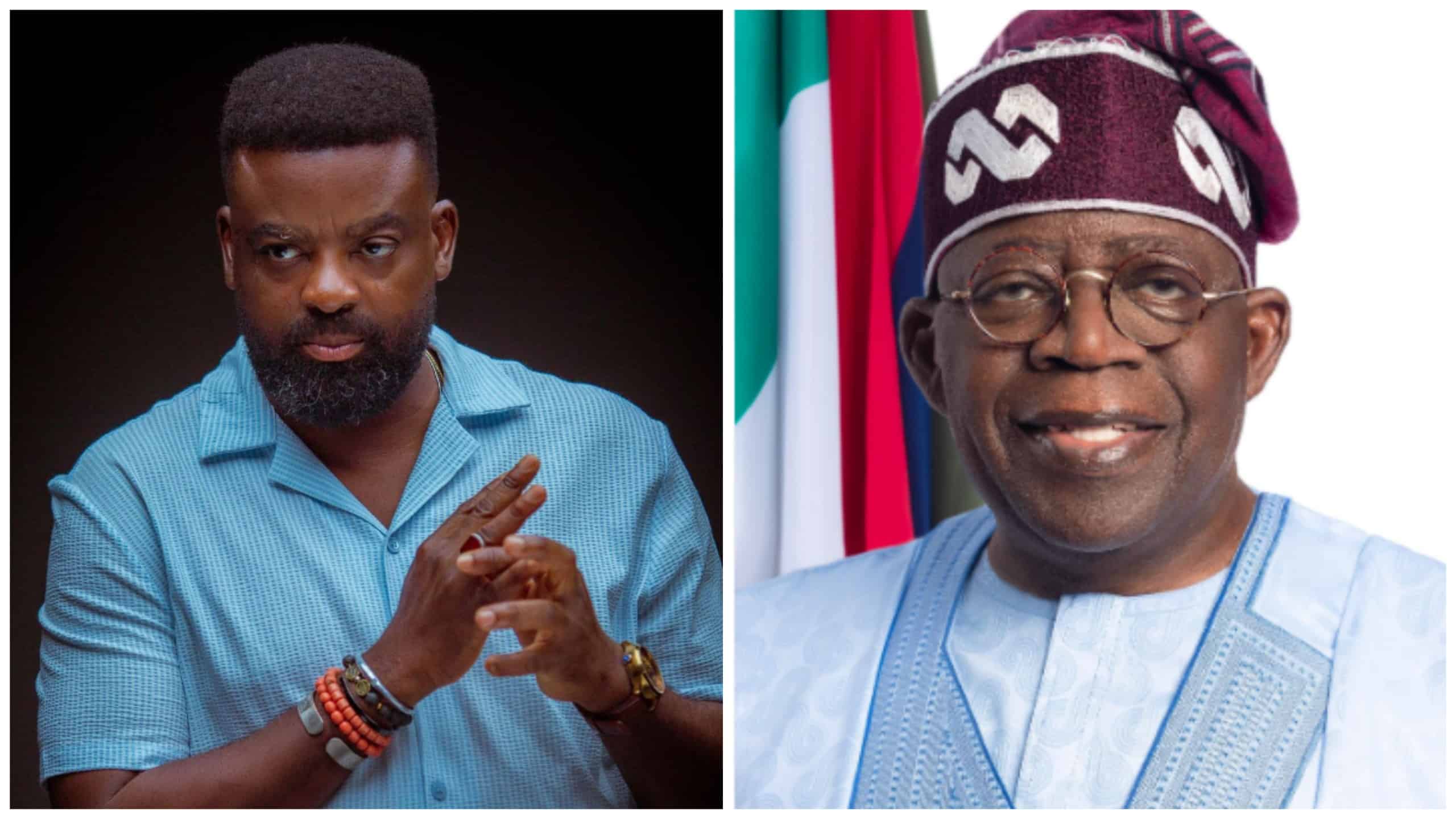 Kunle Afolayan and Tinubu
