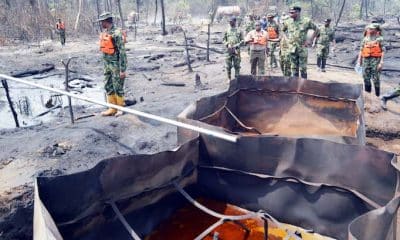 Military Operation Reveals Massive Oil Theft, 3 Million Litres Found In Rivers