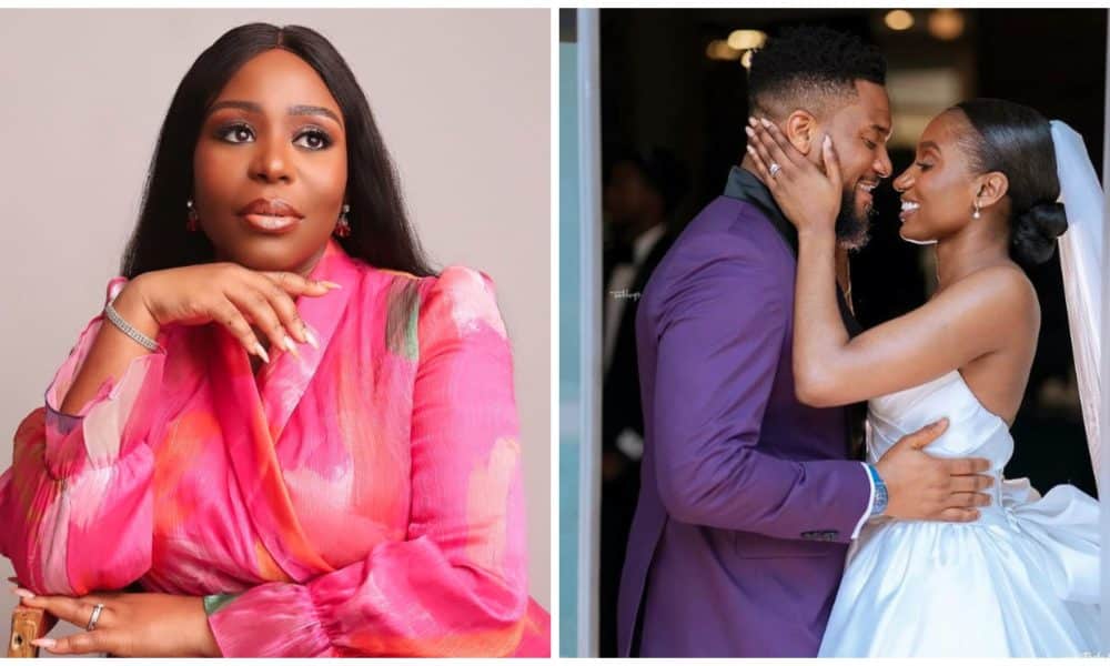 Nigerians React To Congratulatory Message Of Actor, Daniel Etim’s Wife To Kunle Remi And His Wife, Tiwi