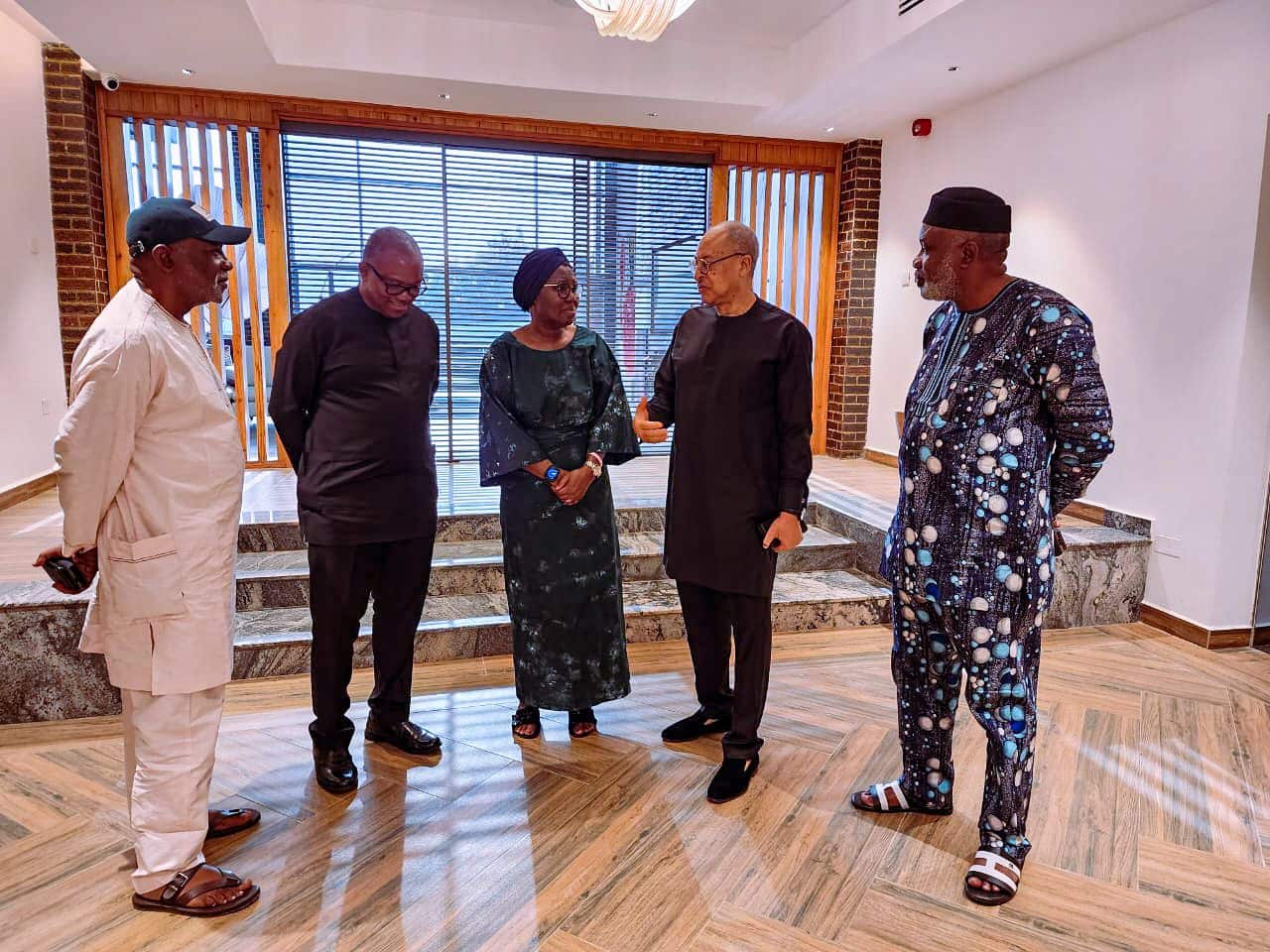 Peter Obi Visits Family Of Akeredolu In Ibadan (Photos)