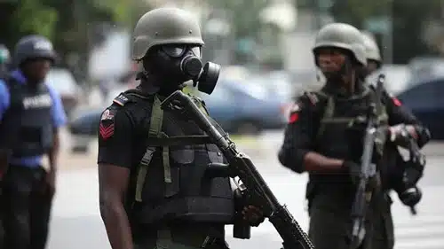 Police Teargas 16 Sacked Plateau PDP Lawmakers