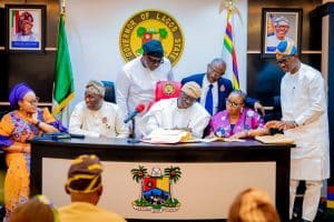 Sanwo-Olu Officially Signs Lagos 2024 Budget With N21.74 Billion Increase