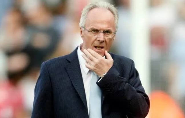 Eriksson: Former England Head Coach Confirms He Has One Year To Live