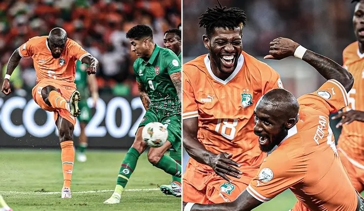 Seko Fofana who plays for Saudi Pro League club, Al Nassr, scored the opening goal of the 2023 African Cup Of Nations (AFCON) for the hosts country, Ivory Coast against Guinea-Bissau.