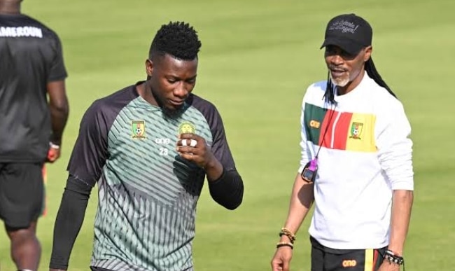 I Have No Problem With Andre Onana – Cameroon Coach, Rigobert Song