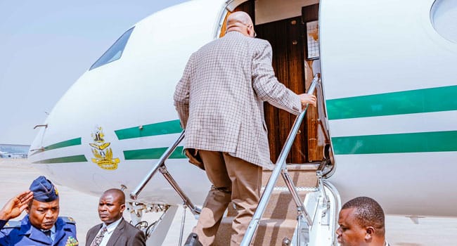 Shettima Arrives Kenya For IDA Summit On Charter Jet