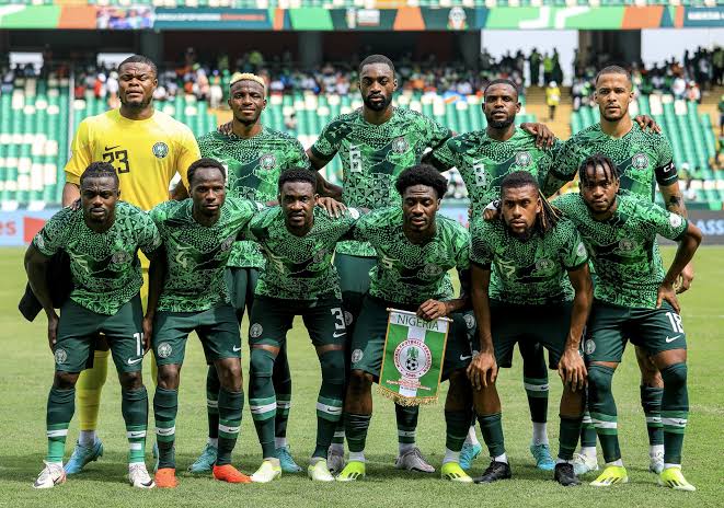 Super Eagles Of Nigeria Starting Lineup Against Ghana Released