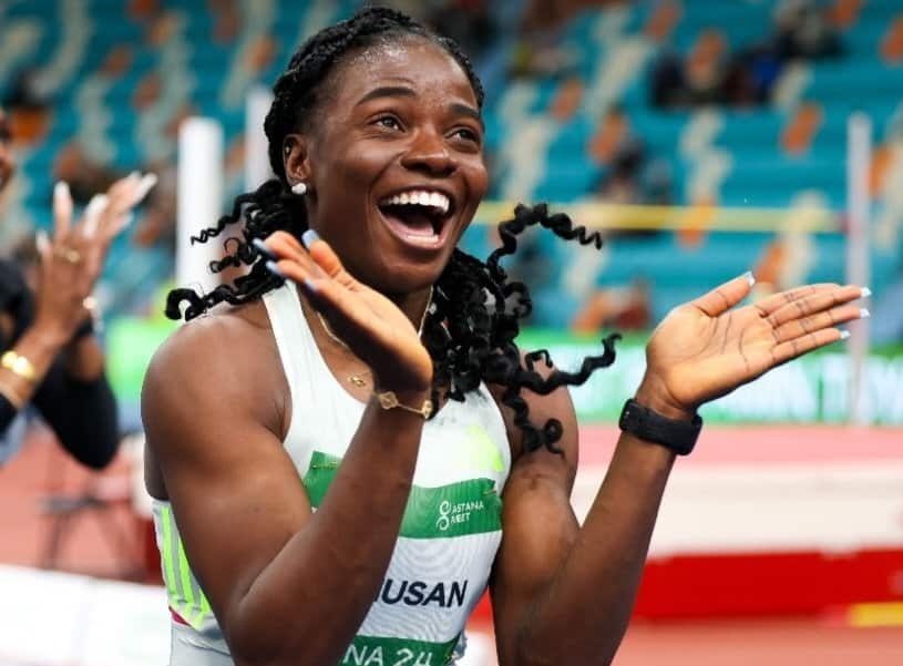 Tobi Amusan Sets New African Record At 2024 World Athletics Indoor Tour