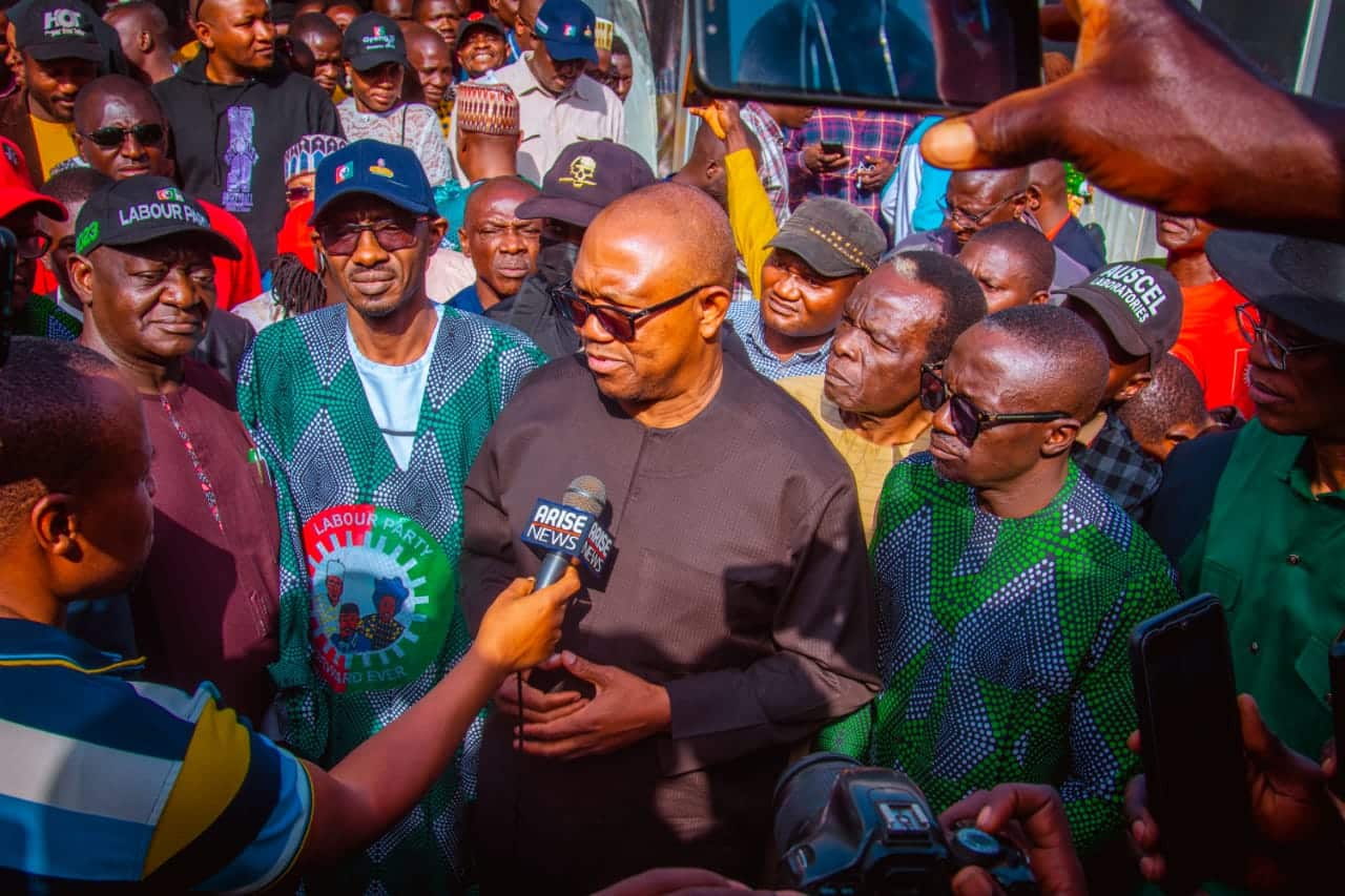 Peter Obi Visits Jos, See How He Was Received (Photos)