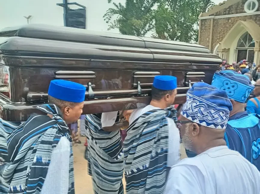 PHOTO NEWS: Funeral Service Of Ex-Ondo Governor, Rotimi Akeredolu Begins In Owo