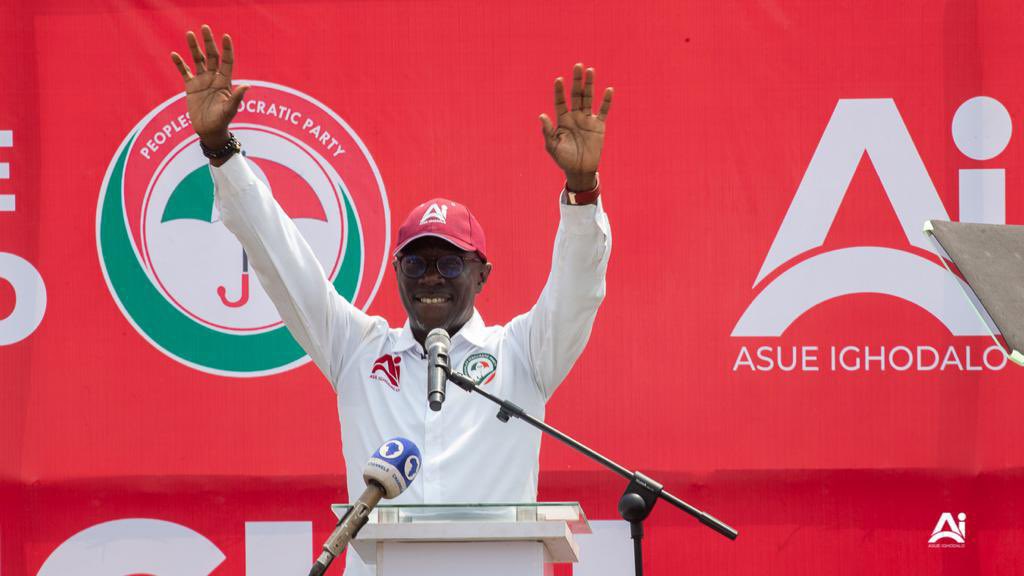 PDP Confirms Asue Ighodalo As Its Flagbearer For The 2024 Edo State Governorship Election