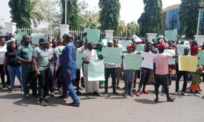 Edo Primary Election: Aggrieved APC Members Storm Party's National Secretariat