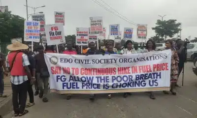 JUST IN: CSO Begins Protest In Edo Over Economic Hardship