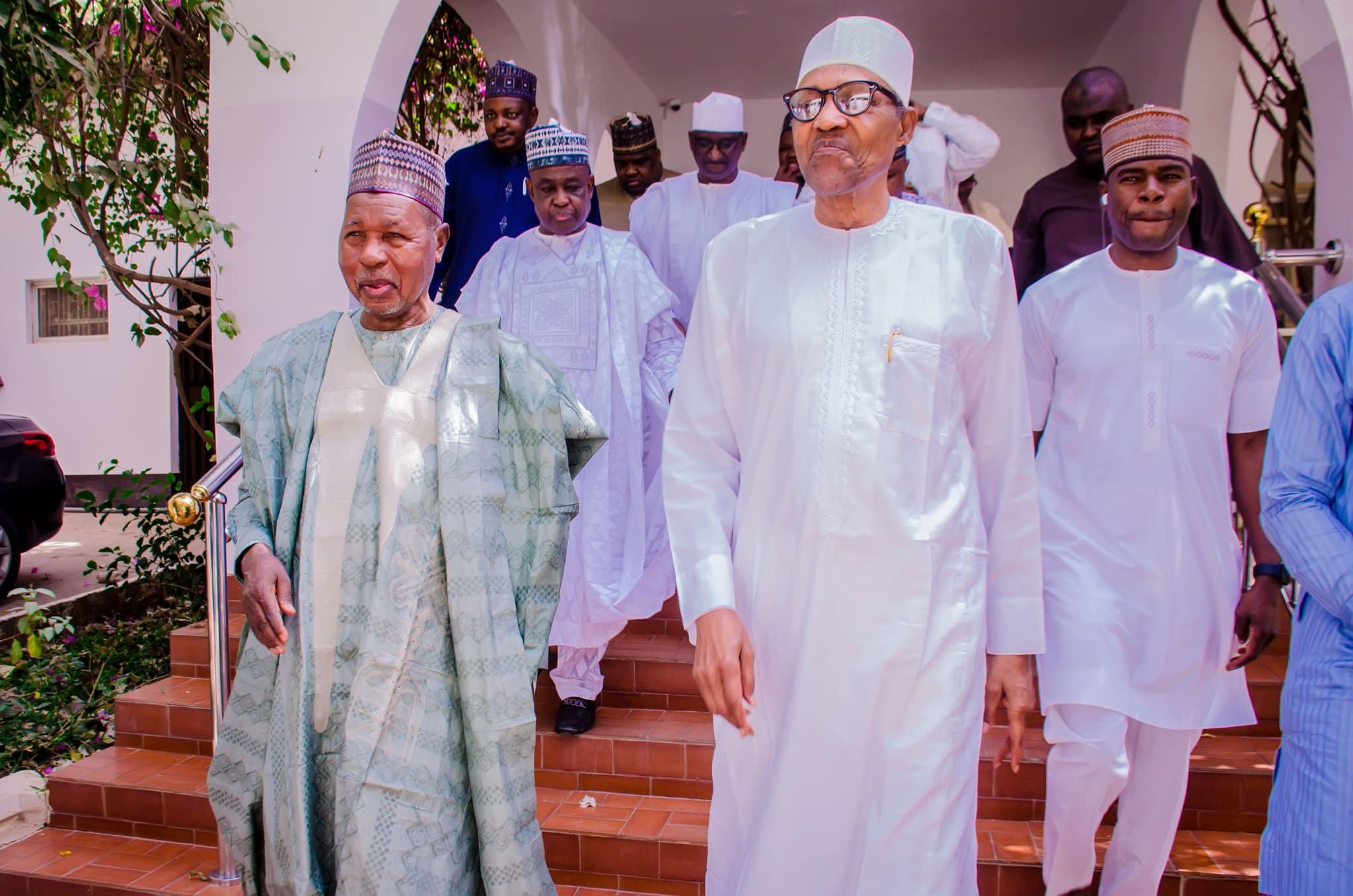 Bello Masari Visits Buhari In Daura (Photos)