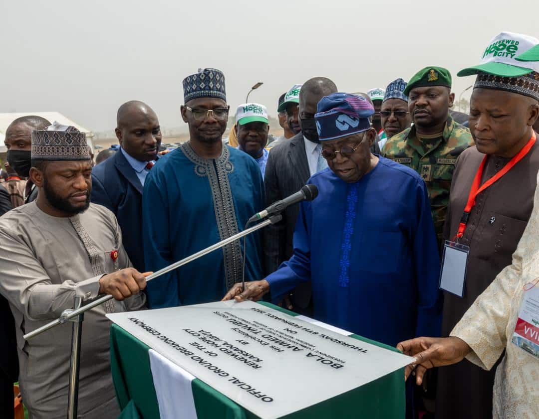 President Tinubu Inaugurates 3,112 Housing-units In Abuja