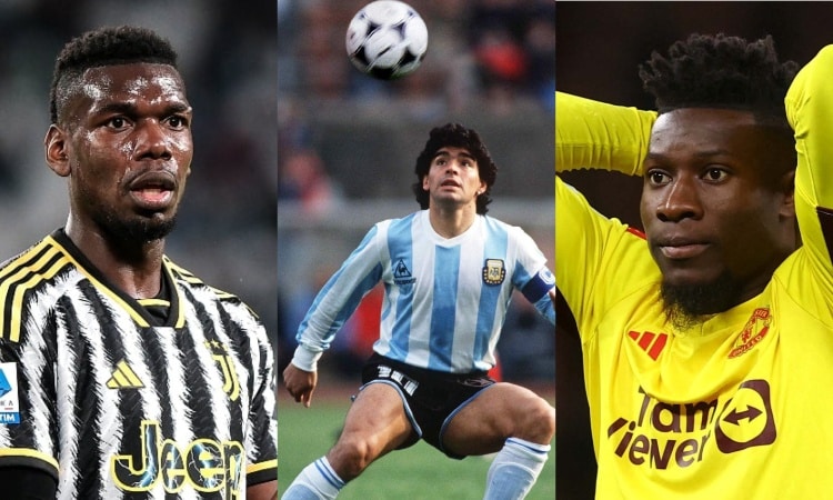 Pogba, Maradona, Onana, Other Football Stars Who Have Been Banned For Doping