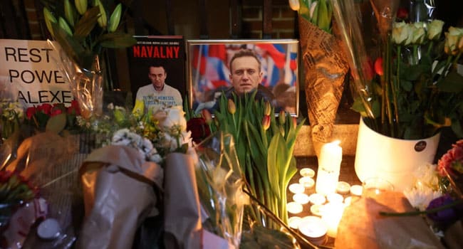 Navalny's Wife, Yulia, Insists Putin Should Answer For Husband's Death