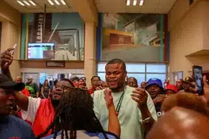 PHOTOS: Stanley Nwabali Receives Hero’s Welcome At Chippa United Days After AFCON Final
