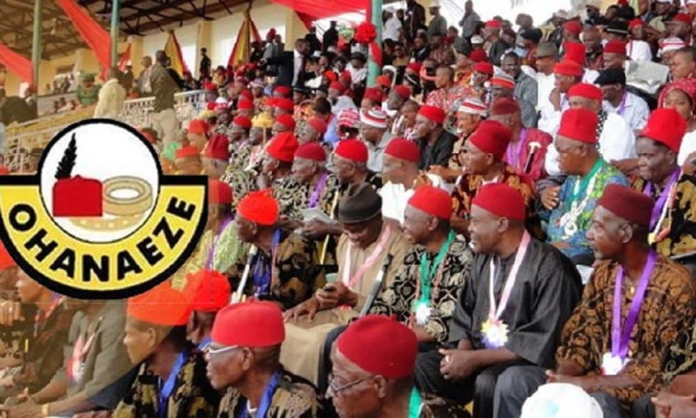 Easter Retreat: Ohanaeze Sends Important Message To Members Over Viral Publications