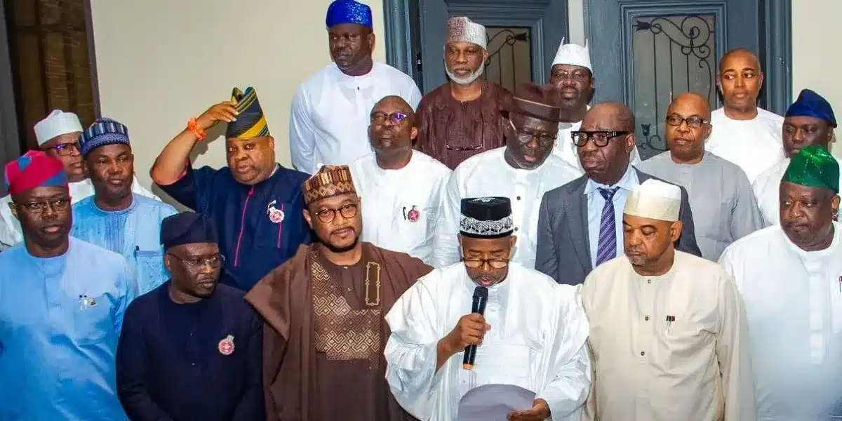 'Resign If You Are Overwhelmed By Nigeria's Challenges' - PDP Govs Tells Tinubu