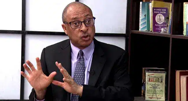 Pat Utomi Warns Of Potential Naira Collapse, Predicts N10,000 Per Dollar Exchange Rate