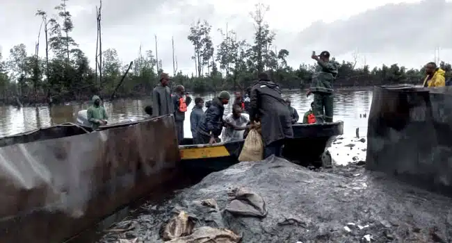 JTF Intercepts Over 500,000 Litres Of Diesel In Rivers