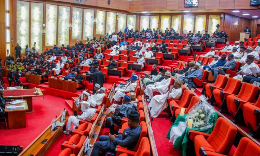 BREAKING: Tinubu's Service Chiefs Arrive National Assembly At Invitation Of Senators