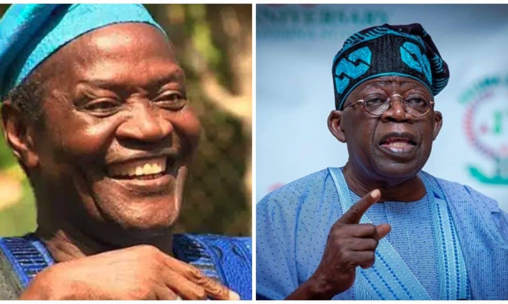 Tinubu Reacts To Death Of Nollywood Actor, Jimi Solanke