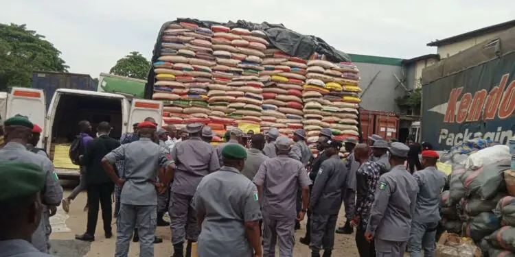 Customs Seizes Four Trucks Loaded With Food Items In Kano