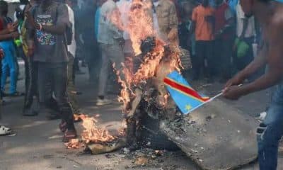 Angered Protesters In DR Congo Set Fire To US, Belgian Flags Amid Eastern Town Attacks