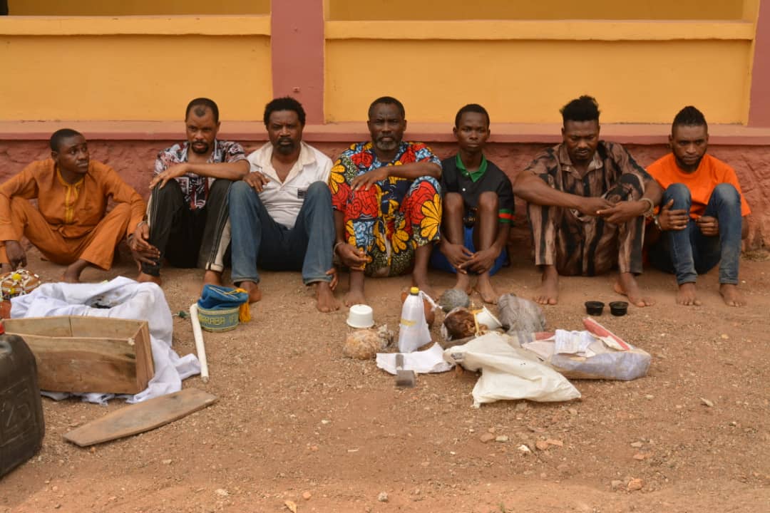 Pictures: Prophets, Herbalists, Others Arrested For Killing 35-year-old Lady For Money Rituals