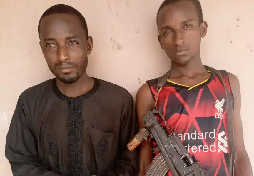 Police Arrest Two Suspected Kidnappers With AK-47 Riffle In Adamawa