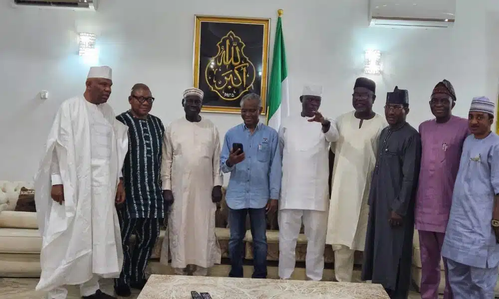 JUST IN: Again, El-Rufai Meets SDP Leaders, Fuels Speculation On Dumping APC - [Photos]