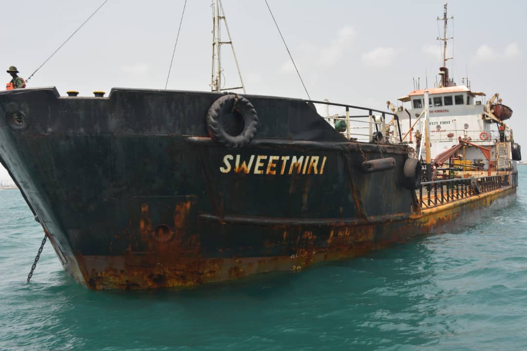 Nigerian Navy Intercepts Ghanaian Vessel With Stolen Oil
