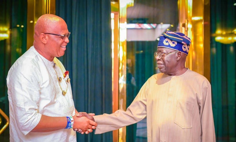 Governor Eno and Tinubu