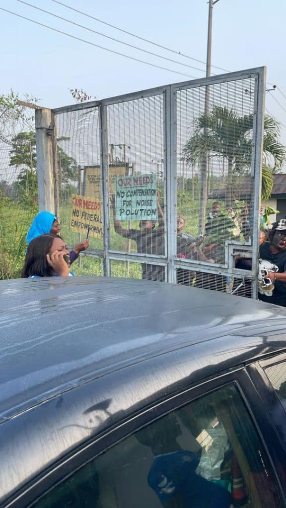 JUST IN: 'We Haven’t Had Light For Over 10 Years', Port Harcourt Airport Host Communities' Protest Over Blackout, Neglect Disrupts Flight Services