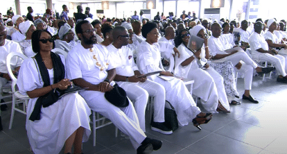 Wike, Dangote, Others Attend Outing Service For Herbert Wigwe, Wife, Son