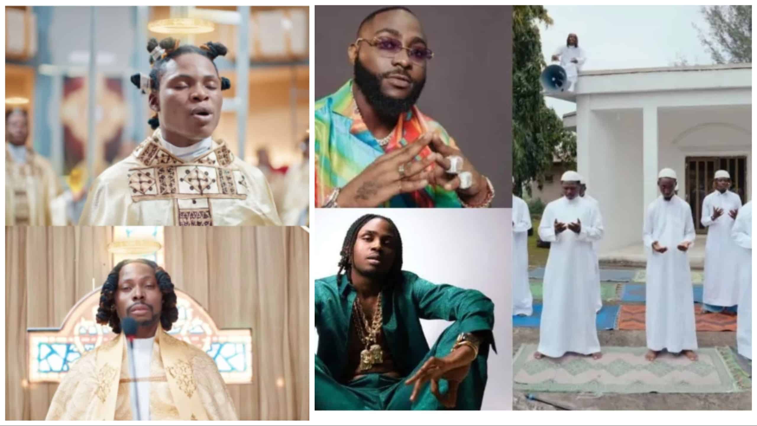 List Of Top Nigerian Singers Who 'Disrespected' Christians, Muslims With Their Music Videos