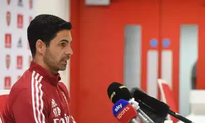 Liverpool Vs Man City: I Will Sit With My Kids To Watch The Europe Best Teams Play On Sunday - Arteta
