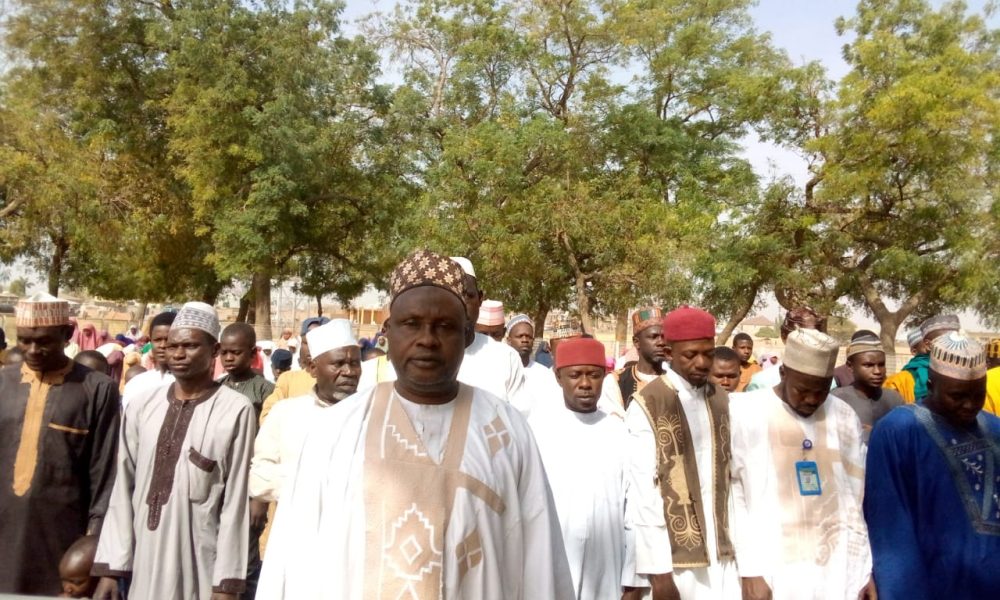 Photos: Kaduna Muslims Hold Special Prayer Session Over Economic Hardship In Nigeria