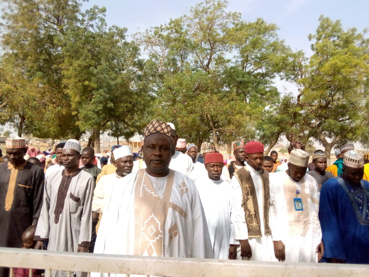 Photos: Kaduna Muslims Hold Special Prayer Session Over Economic Hardship In Nigeria