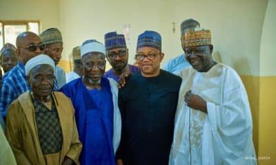 Peter Obi Visits Niger Mosque, Breaks Fast With Muslims