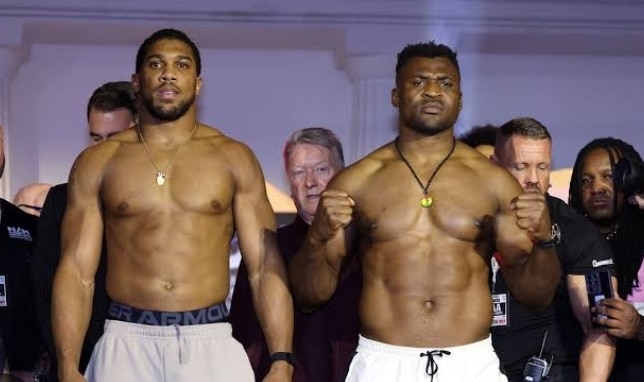 Anthony Joshua Vs Francis Ngannou: Kick-off Time, How To Watch, Prize Money
