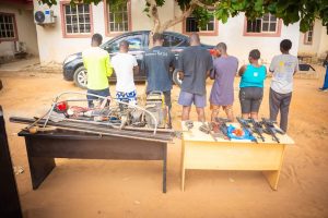 NSCDC Arrest Suspected Illegal Firearms Producers In Abuja