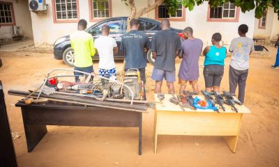 NSCDC Arrest Suspected Illegal Firearms Producers In Abuja
