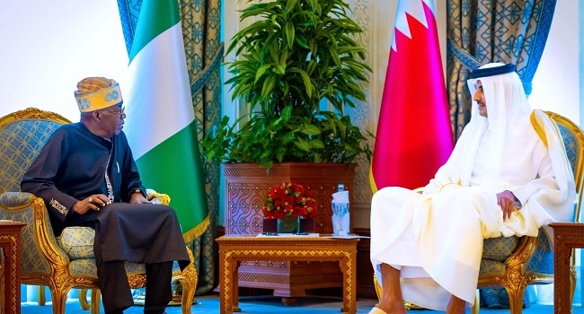 'Report Nigerian Officials Who Demand Bribe' - Tinubu Tells Qatari Investors