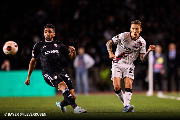 Europa League: Leverkusen Secures Late Draw Against Qarabag To Keep Unbeaten Run Alive