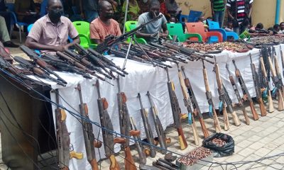 'The Guys Are Talented, We Need To Work On Them, For Our Good' - Nigerian Police Uncovers Illegal Gun Factory In Plateau (Photos)
