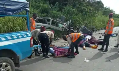 Police Officer, Others Flee As Escort Vehicle Crushes Two Church Worshippers To Death In Ondo