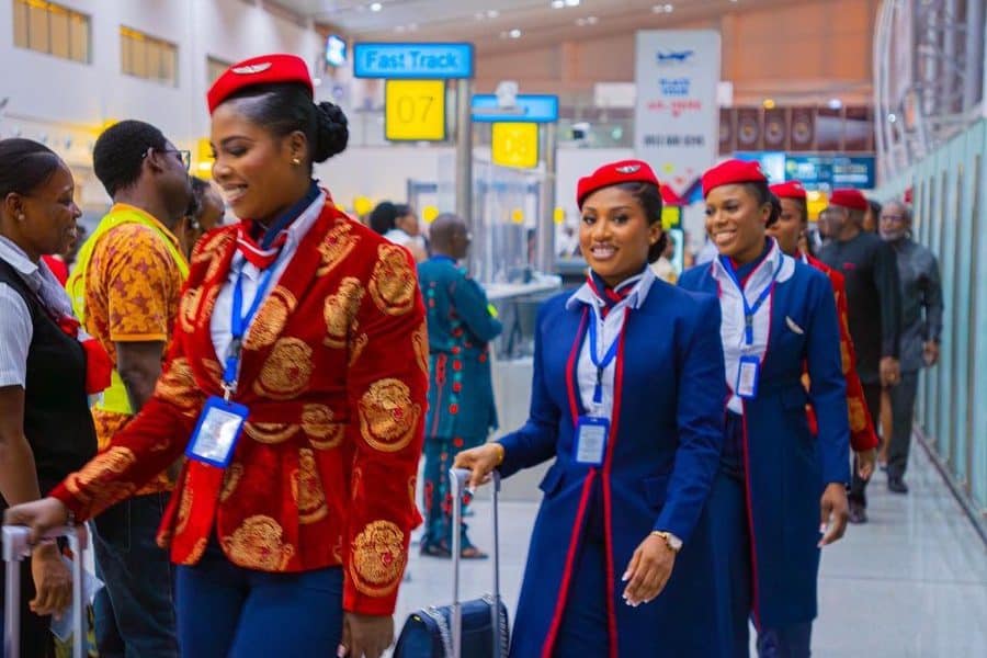 NICO Reacts To Controversies On Airpeace Cabin Crews Wearing ‘Isi Agu’ Attire